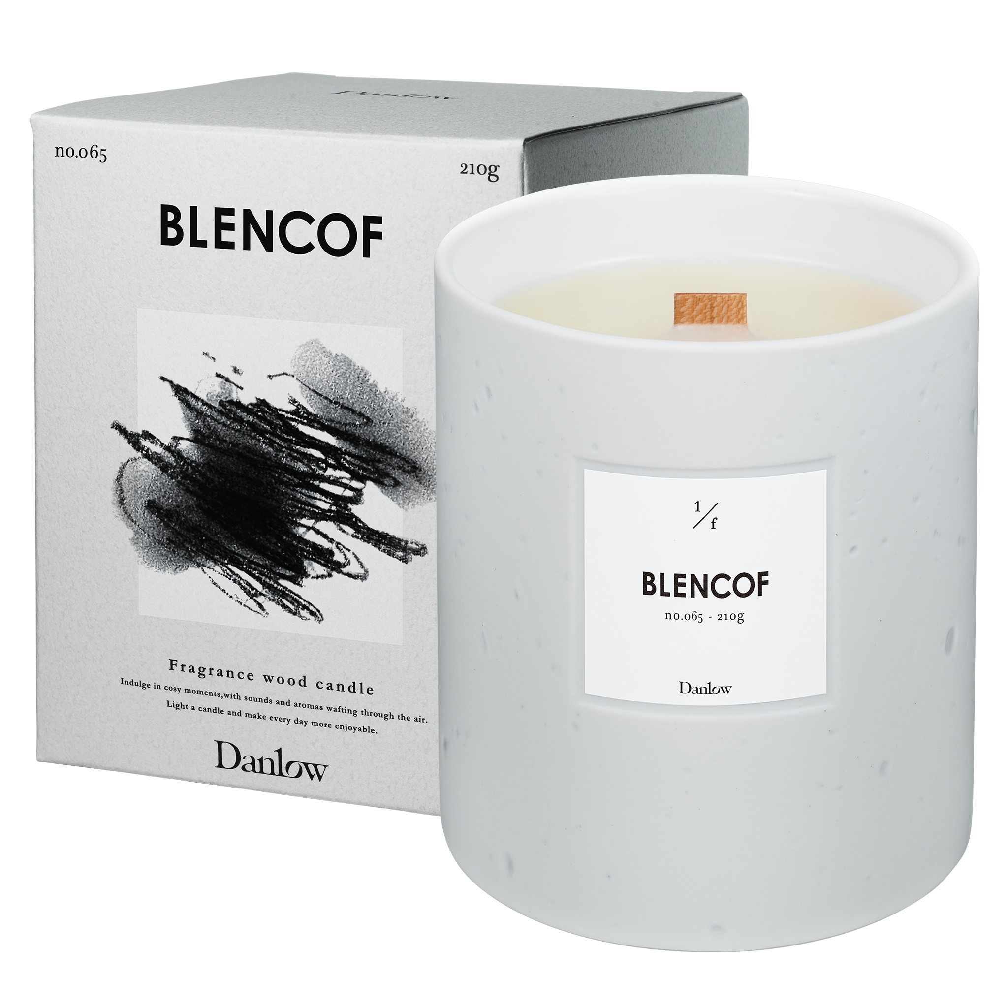 Danlow フレグランスウッドキャンドル BLENCOF-