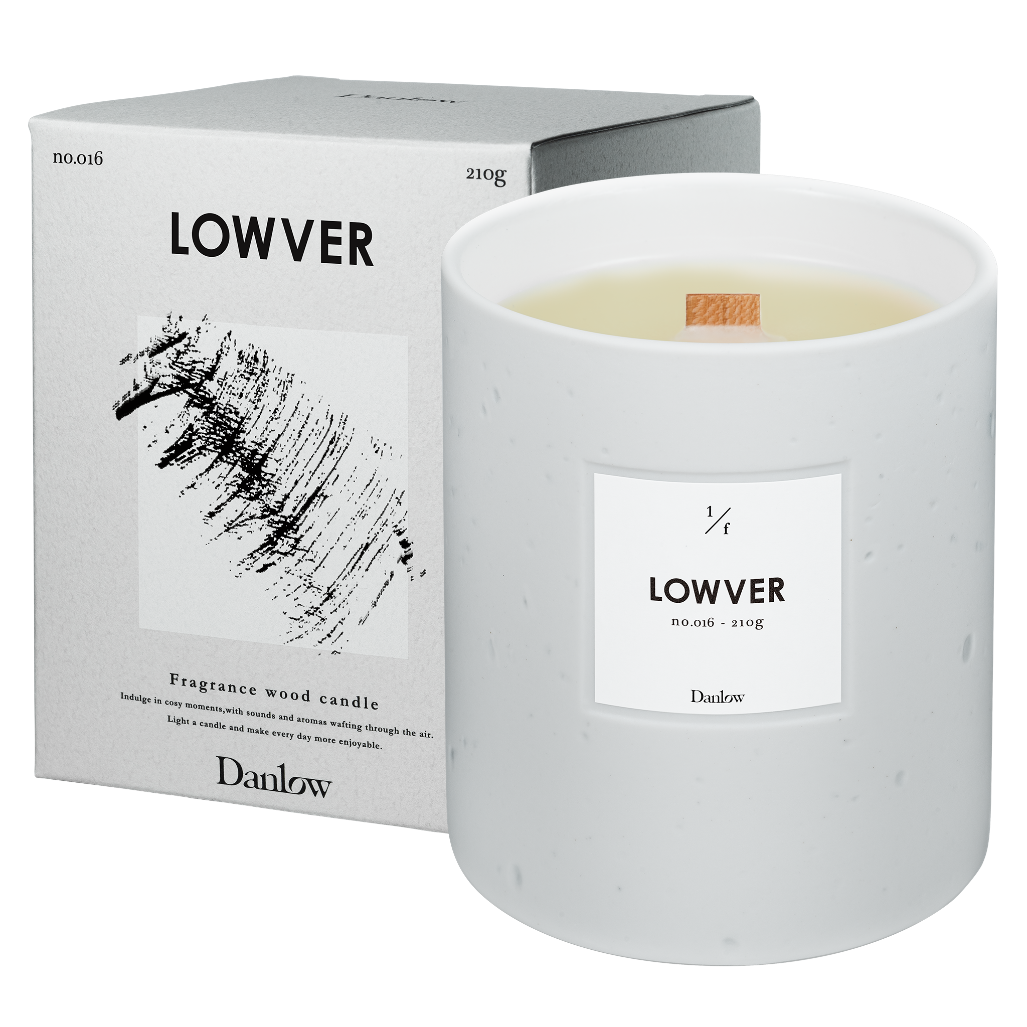 フレグランスウッドキャンドル - LOWVER(ローヴァー) - – Danlow