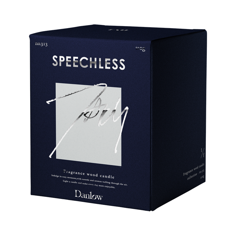 【TAIL×Danlow】 フレグランスウッドキャンドル  -SPEECHLESS(スピーチレス)- TAILライター付きセットBOX