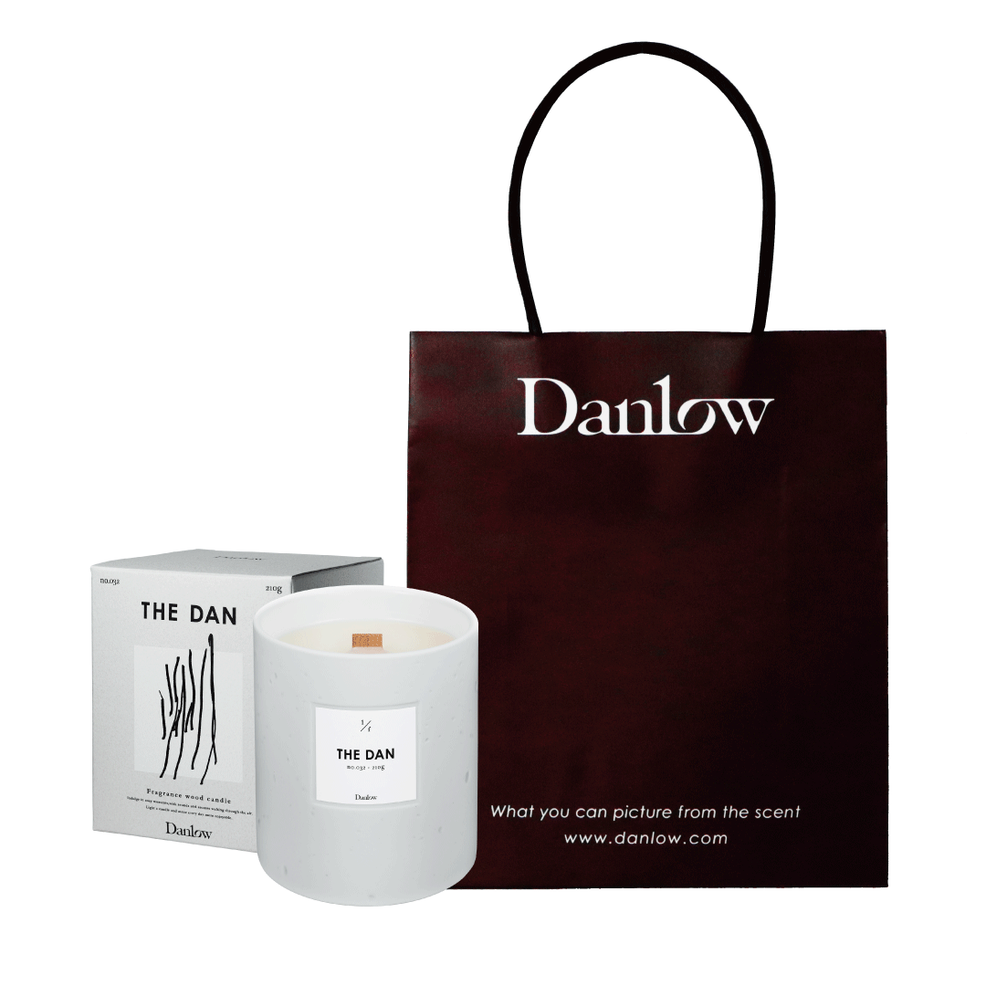 新品未開封Danlow フレグランスウッドキャンドル フレグランスウッドキャンドル - THE DAN(ザ ダン) - – Danlow