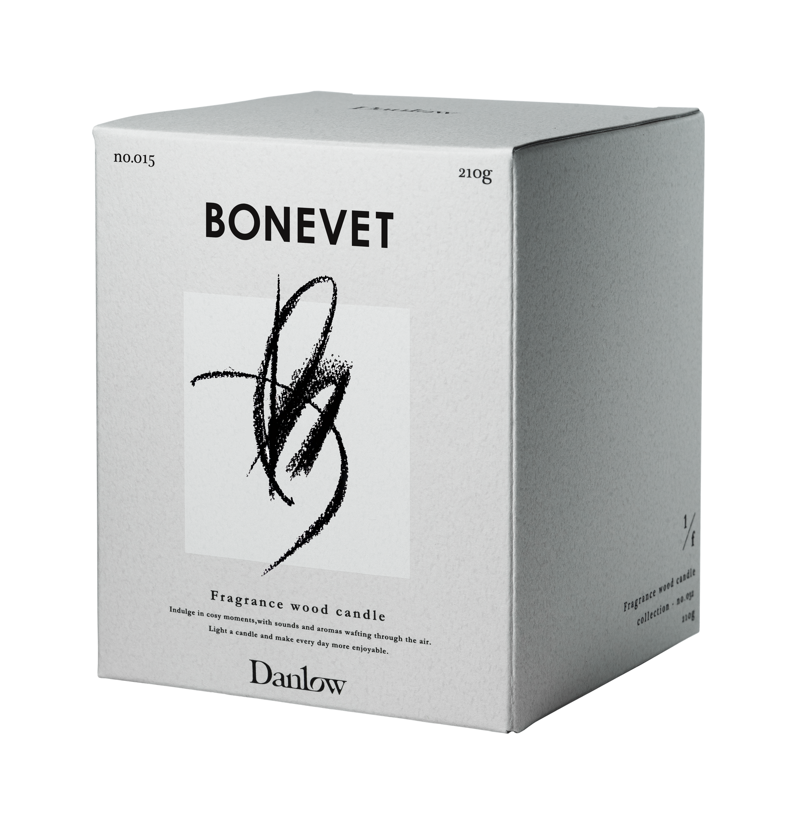 フレグランスウッドキャンドル - BONEVET(ボネベット