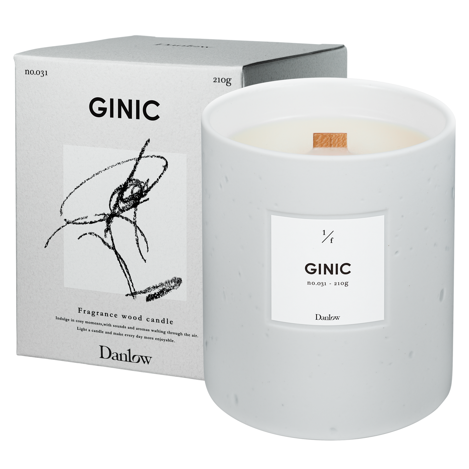 フレグランスウッドキャンドル - GINIC(ジニック) - – Danlow